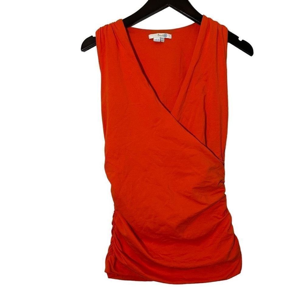 Boden 2 faux wrap cinched v neck sleeveless tank size 6
